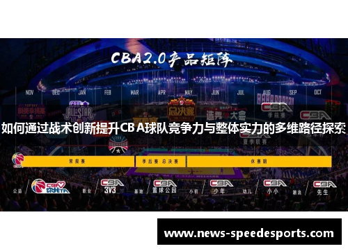 如何通过战术创新提升CBA球队竞争力与整体实力的多维路径探索