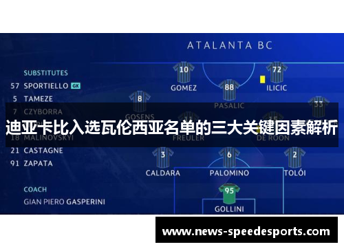 迪亚卡比入选瓦伦西亚名单的三大关键因素解析